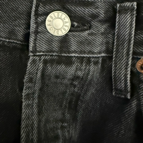 Agolde Riley Crop button down jeans - Picture 2 of 13